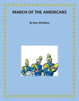 March of the Americans Concert Band sheet music cover